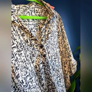 Funky patterned Women's M Top